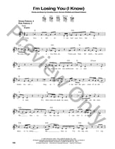 I'm Losing You (I Know) Guitar and Fretted sheet music cover